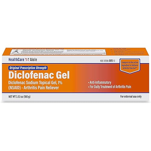 終焉の福音 / Diclofenac HealthCareAisle Diclofenac Gel, 1%, Arthritis Pain Relief - 100 g